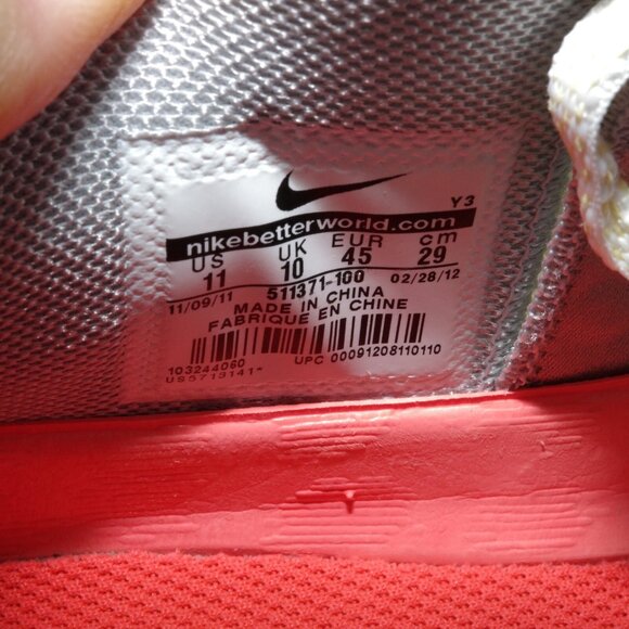 Nike Zoom Kobe VII 7 System Elite 2012 511371-100 White Metallic Gold US 11 DS - Picture 13 of 13